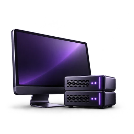3D illustration for managed IT services
